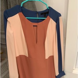 BCBG silk dress sz M